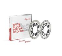 Gioco Di Dischi Freno BREMBO Upgrade T-Drive Rotondo Flottante - Coppia Per