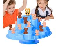 Gioco di Equilibrio | Albero Genitore-Figlio,Giocattolo Educativo con Orso e per Interni, Esterni, Aula e Gruppi - Adulti, Ragazze e Famiglie