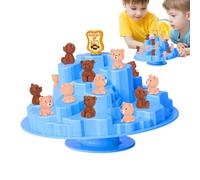 Gioco di Equilibrio - Albero per Due Giocatori - Gioco Educativo con Orso e per Sviluppare Abilità Logiche, Attività Familiari e Didattiche per Adulti e Bambini