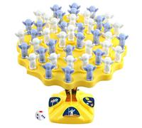 Gioco di equilibrio astronauta Balance Tree - Giocattolo di conteggio e riflessione | Dee Società Swing Stack per sviluppare le abilità motorie sottili, ideale per 3 anni e più, regalo giocoso