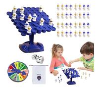 Gioco di equilibrio oscillante Stack, conteggio albero di equilibrio astronauta,Gioco da tavolo bilanciato a due giocatori - Gioco di puzzle da tavolo Balance Tree Astronaut Board Game per 3+ ragazzi