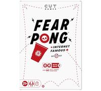 Gioco di festa per adulti Fear Pong di Cut | Famoso gioco di pong estremo di Internet con coraggio selvaggio | Età 21+ | 2-8 giocatori | 30 minuti.