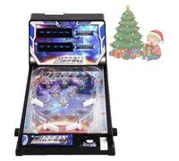 Gioco di Flipper da Tavolo Elettronico Gioco da Tavolo Portatile con Segnapunti e Musica Leggera Flipper Arcade Retro per Adulti e Bambini Natale Compleanno