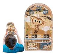 Gioco Di Flipper Portatile - Mini Gioco Tascabile Portatile Per Bambini | Giochi Portatili Divertenti E Stimolanti Con Vari Livelli Di Difficoltà | Giocattolo Compatto Per Viaggi, Casa, Scuola E Gioch