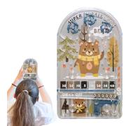 Gioco Di Flipper Portatile - Mini Gioco Tascabile Portatile Per Bambini | Giochi Portatili Divertenti E Stimolanti Con Vari Livelli Di Difficoltà | Giocattolo Compatto Per Viaggi, Casa, Scuola E Gioch