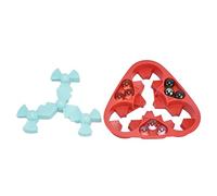 Gioco di Flipper Rotante, Giocattolo Educativo per Alleviare Lo Stress e Gestire L'ansia per Bambini e Adulti - Materiale ABS, 18 Flipper (12 Perline)