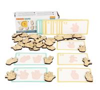 Gioco di gesti puzzle per l'apprendimento dei bambini - gioco di allenamento delle abilità motorie, esercizi di coordinazione per le mani, gli occhi, il giocattolo 'intelligenza creativa, il