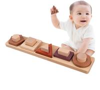 Gioco di gioco, impilatore a Gioco - Set di Blocco impilamento Puzzle Divertente Board Geometrico - Non C'è una geometrica di classificazione Classi per ragazzi ragazze ragazze