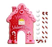 Gioco di Golf a Tema Gingerbread Natalizio,Giocattolo Portatile per Interni ed Esterni per la Famiglia e le Festività,Set Percorso Mini Golf Natale | per Feste in Casa, Ufficio e Riunioni