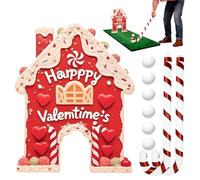 Gioco di Golf di - Attività sportive di Putting per San ,Gioco di Festa con Bastoni e Palline di Bastone di Caramello | per feste di compleanno e serate festive in
