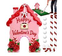 Gioco Di Golf Di | Candy Cane Sticks Portatile Indoor Outdoor Family Fun,Christmas Mini Golf Game Set,per feste a casa