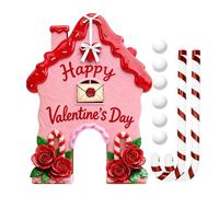 Gioco di Golf Pan di ,Bastoncini Zucchero Portatile per Divertimento Familiare in Casa e all'Aperto,Set Golf con Casa Pan di Natalizia | per Feste in , Ufficio e Riunioni