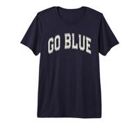 Gioco di Guerra Estivo Let's Go Blue Team Building Competition Maglietta Premium