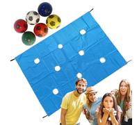 Gioco di Hole Tarp | Set di giochi di di all'aperto, sportiva di team building per raduni, scuola, campo, giorno, palestra, cortile