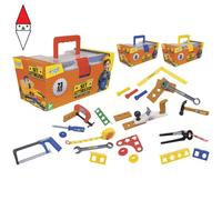 Globo Set attrezzi giocattolo W Toy 36257 - 23 pezzi con valigetta