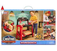 GIOCO DI IMITAZIONE LITTLE TIKES CREATIVE CONSTRUCTION TAVOLO DA LAVORO