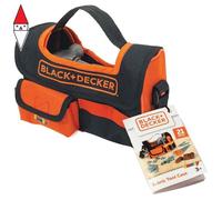 Smoby Cassetta degli Attrezzi in Tessuto Black+Decker 7600360919 – 4 utensili, dai 3 anni