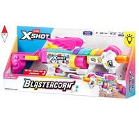 ZURU Blaster X-Shot Blastercorn Brocca Big Rizz con 24 freccette e luce