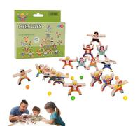 Gioco di Impilamento | Educativi Impilabili - Giocattoli Interattivi Di Impilamento - per Bambini e Adulti, Casa, Viaggio e Stanza dei Giochi