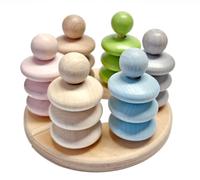 Gioco di Impilamento Nature Lxaxp 12x7x12cm Neu Spingere i Giocattoli Motricità