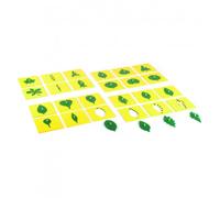 Gioco di Incastri Montessori - Forme di Piante e Foglie