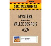 Gioco di indagine cooperativa Asmodee Dossier Criminels Mistero nella Valle dei Re 1 a 6 giocatori Multicolore - Nouvo