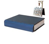 Gioco di indovinelli di parole - Gioco da tavolo stile libro 18,6x13,5x3,8 cm, set di attività di intrattenimento per feste di viaggio a casa, divertente interattiva per donne uomini amici serat