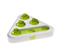 Ferplast Gioco Cane Interattivo TREA, Giocattolo Intelligente Dispenser di Premi, ideale per crocchette, in plastica con antiscivolo, per Cani Piccoli e Gatti, 25 X 22 cm