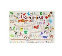 Gioco di labirinto a colori - Strumento di apprendimento precoce per il pensiero logico, labirinto a gioco di apprendimento dei colori, per aula, casa, asilo e viaggio per ragazze ragazzi