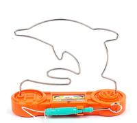 Gioco di labirinto elettrico per bambini labirinto digitale Il labirinto pazzo junior potere elettromagnetico Il curvo giocattolo regalo per bambini