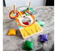 Gioco di lancio del sacchetto di fagioli, gioco di lancio dell'anello con