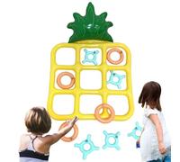Gioco Di Lancio Della Piscina | Tavolo Da Gioico Galleggiante Sull'aqa | Gochi Da Tavoo Giochi D'aqua | Set Di Galleggianti Per L'acqua, Scacchiera A Forma Di Ananas, Giocattoli Per Picina, Gico