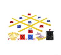 Gioco di lancio per lo sviluppo della prima infanzia - Riconoscimento del colore Semplice apprendimento delle regole e pratica di coordinazione occhio-mano per età 3-6 (kit1 giallo)