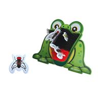 Gioco di lancio Schildkröt “Dai da mangiare alla rana” - gioco di lancio del bersaglio per bambini a partire dai 4 anni - incl. 3 mosche & 1 ape come dischi di lancio- indoor & outdoor
