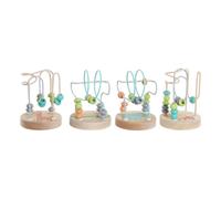 Gioco di Legno DKD Home Decor Legno Multicolore 4 Pezzi 9 x 9 x 12 cm