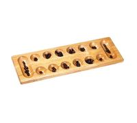 Gioco di Legno Steinchenspiel Gioco con Fagioli Kalaha Goki HS074