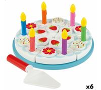 Gioco di Legno Woomax Tarta 26 Pezzi [6 Unità]