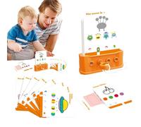 Gioco di logica per apprendimento prescolare, giocattolo logico - gioco di logica prescolare per bambini e ragazze dai 3 anni di età migliorano le loro capacità motorie con giocattoli per studio e