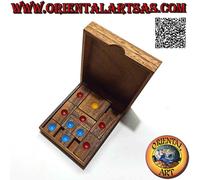 Gioco di logica (rompicapo), "Khun Phaen" (thai game) in legno di suar