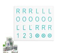 Gioco Di Mahjong Solitario - Set da Viaggio con Tavolo e Tessere - Tavola da Allenamento - per Principianti e Famiglie in Viaggio a Casa Feste di Compleanno Intrattenimento All'aperto Piscina Giardino