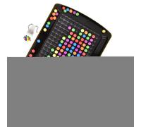 Gioco di marmo da scacchiera intellettuale, gioco da tavolo di strategia di scacchi | Gioco da tavolo interattivo di scacchi con perline | per famiglie per bambini adulti, gioco di strategia per