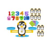 Gioco di matematica a forma di pinguino, giocattolo matematica per