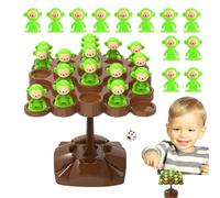 Gioco di matematica Monkey Balance,Tavola Equilibrio Scimmia Educativa Balance Tree - Giocattolo da tavolo educativo e creativo per compleanno, festa dei bambini, Natale
