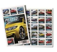 Gioco di memoria auto pexeso con 32 coppie di immagini