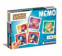 Clementoni Educational Game Memo Pocket Sonic 48 Tiles - Game For Children 3-5 Y