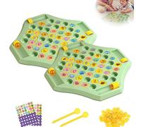 Gioco Di Memoria Divertente Flip Chess, Gioco Di Memoria Degli Scacchi Su Un Tabellone Di Carte per 4 Giocatori(2pcs-fruit)