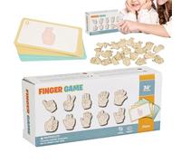 Gioco Di Memoria E Abbinamento,Attività Educative con Gestualità delle Mani - Giochi Educativi,per Bambini, Ragazzi e Ragazze, per Casa, Asilo, Feste di Compleanno e Scuola