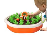 Gioco di Memoria Harvest - Giocattolo educativo di classificazione del in Legno, Gioco di piantagione di riconoscimento del Colore | attività di apprendimento prescolare per Bambini