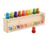 Gioco Di Memoria: Impara I Colori | Gioco Di Apprendimento Per Bambini, Giocattolo In Legno, Gioco-Interattivo Di Abbinamento Di Per Attività Prescolari Della Scuola Materna, Allenamento Della