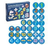 gioco di memoria in legno per bambini puzzle giocattoloeducativo gioco di abbinamento giocattoloperl'apprendimento della matematica giocattoloperlo sviluppo del cervello giocattoloperlo svilupp